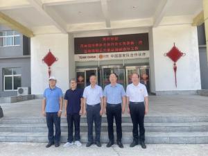 河南省肉類協(xié)會劉承信會長一行蒞臨洛陽正大調(diào)研指導(dǎo)工作！